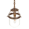 Chichester Pendant Light in Antiqued Brass