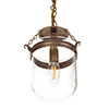 Chichester Pendant Light in Antiqued Brass