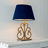 Jalousie Lamp in Old Gold