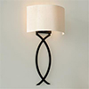 Harcourt Wall Light in Matt Black