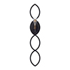 Cranleigh Wall Light in Matt Black