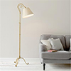 Brompton Reading Lamp in Old Gold