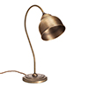 Wharton Table Lamp in Antiqued Brass