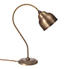 Wharton Table Lamp in Antiqued Brass