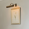 Drummond Picture Light Small (W) in Antiqued Brass