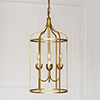 Lucie Pendant Light in Old Gold