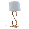 Acanthus Table Lamp in Old Gold
