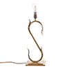 Acanthus Table Lamp in Old Gold