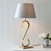 Icanthus Table Lamp in Old Gold