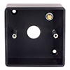 Single Surface Mounting Box in Matt Black