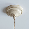 Fordham Ceiling Rose with Cable Grip in Old Ivory