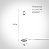 Portland Floor Lamp in Matt Black