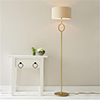 Portland Floor Lamp in Old Gold