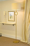 Portland Floor Lamp in Old Gold