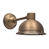 Derby Spot Lamp in Antiqued Brass