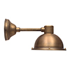 Derby Spot Lamp in Antiqued Brass