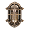 Harbour Outdoor Light in Antiqued Brass