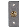 1 Gang Dolly Architrave Switch in Brass with Polished Bevelled Plate