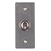 1 Gang Steel Dolly Architrave Switch Polished Bevelled Plate