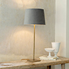Porter Table Lamp in Antiqued Brass