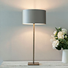 Porter Table Lamp in Antiqued Brass