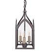 Barnham Lantern with Three Lights in Polished