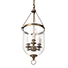 Chesterfield Pendant in Antiqued Brass