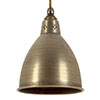 Barbican Pendant Light in Antiqued Brass