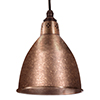 Barbican Pendant Light in Heritage Copper