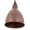 Barbican Pendant Light in Heritage Copper