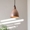 Barbican Pendant Light in Heritage Copper