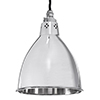 Barbican Pendant Light in Nickel