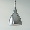 Barbican Pendant Light in Nickel