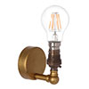 Thorpe Wall Light in Old Gold