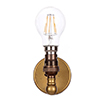 Thorpe Wall Light in Old Gold