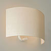 Thorpe Wall Light in Plain Ivory