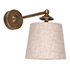 Arlington Wall Light in Antiqued Brass