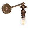 Arlington Wall Light in Antiqued Brass