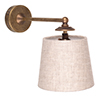 Arlington Wall Light in Antiqued Brass