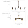 Arlington Pendant Light in Antiqued Brass