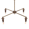 Arlington Pendant Light in Antiqued Brass