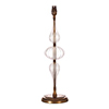 Seymour Fluted Glass Table Lamp in Antiqued Brass