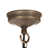 Tilbury Outdoor Pendant Light in Antiqued Brass