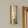 Tilverley Wall Light in Old Gold