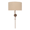 Lymington Wall Light in Antiqued Brass