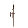 Lymington Wall Light in Antiqued Brass