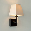 Gresham Wall Light in Matt Black