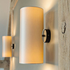 Lamarsh Wall Light in Matt Black