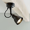 Single Edgeware Spot Light in Matt Black