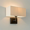 Langham Wall Light in Matt Black